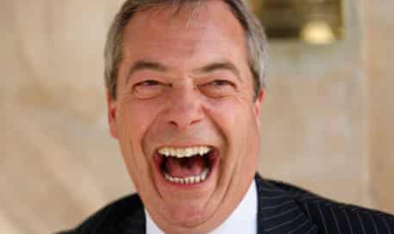 Nigel laughing
